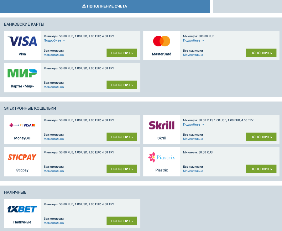 Получение выигрыша Получение выигрыша